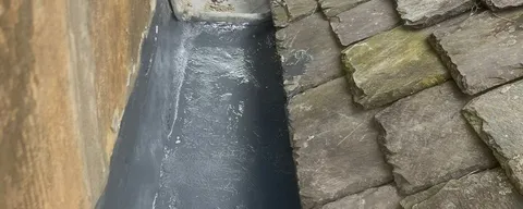 Gutter lining and leadwork repair on residential property